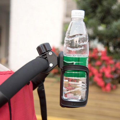 Bottle Holder Universal 360 Degree Rotation Antislip Cup Drink Holder for Stroller Bike Wheelchair