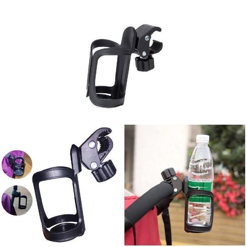 Bottle Holder Universal 360 Degree Rotation Antislip Cup Drink Holder for Stroller Bike Wheelchair