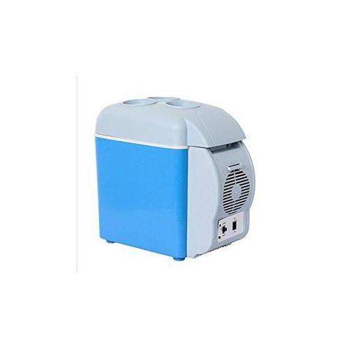 Portable Car Cooling and Warming Refrigerator, 7.5L,Blue.
