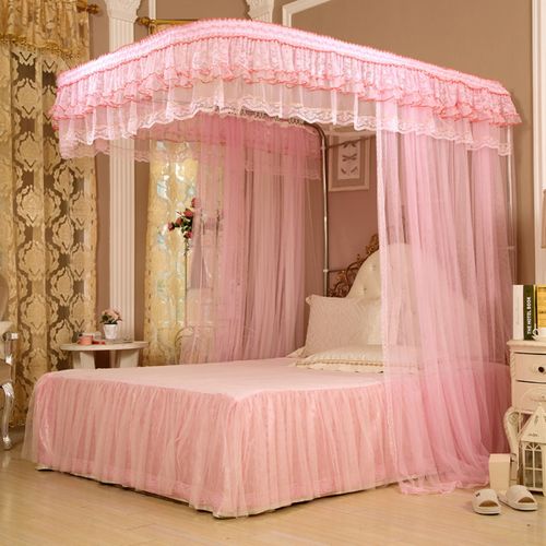 Other 5&times;6 Railed Mosquito Net - Pink