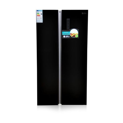 SPJ 719 Litres Side By Side Elegant French Door Refrigerator- Black&hellip;