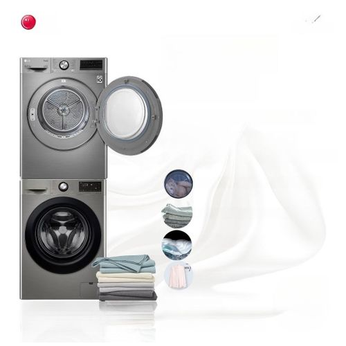 LG 9Kg washing Machine + 9Kg Dryer Combo