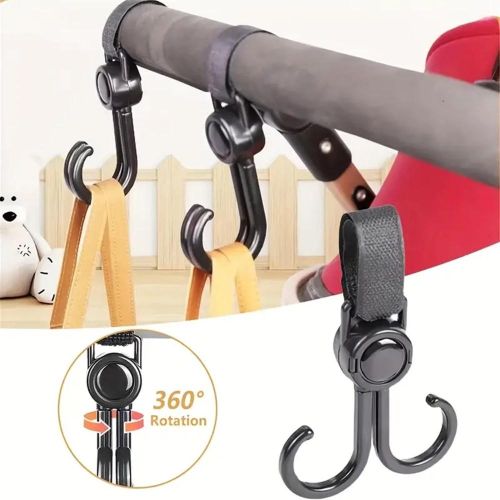 Universal Baby Stroller Hooks Car Vehicle Back Seat Headrest Multipurpose Hooks Suitable for Hanging Diaper Bags NO5288