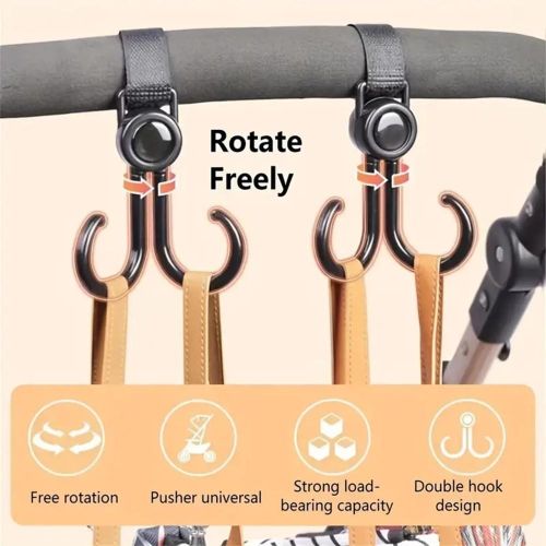 Universal Baby Stroller Hooks Car Vehicle Back Seat Headrest Multipurpose Hooks Suitable for Hanging Diaper Bags NO5288