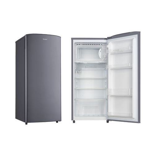 Smartec 195 Litres Single Door Silver Fridge - Silver 1 Year Warranty