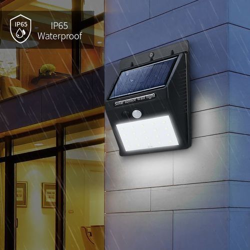 Solar Outdoor Weatherproof Motion Sensor Lighting System