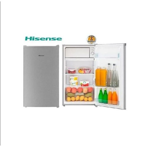 Hisense 120 Liters Single Door Bar Fridge - Silver