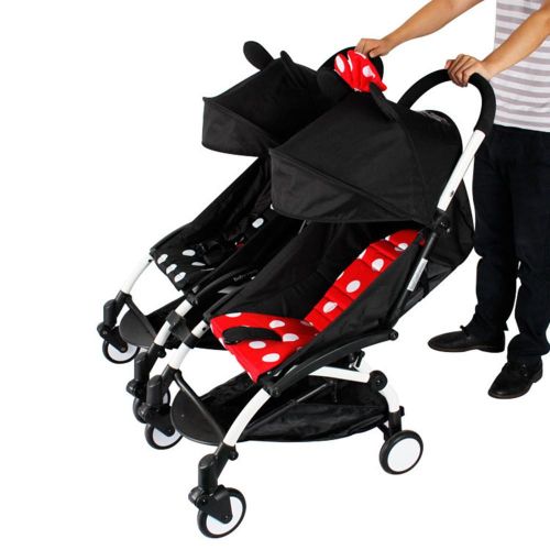 Twins Baby Stroller Connector Adjustable Innovative Stroller Adapter for Umbrella Strollers NO5288