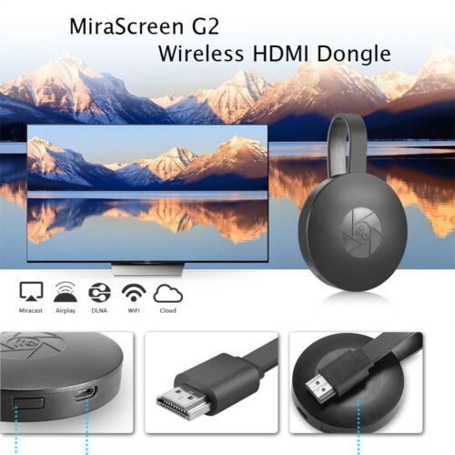 Google Chromecast HDMI 4K TV Streaming Dongle,  - Black