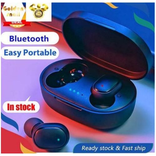 Black Pure Sound And Bess Wireless Ear Pods