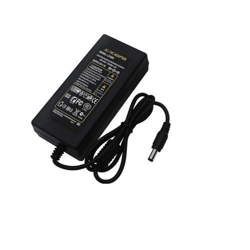 12V 5A Power Supply Adapter Set For TVs LED Light Strip Camera CCTV Black