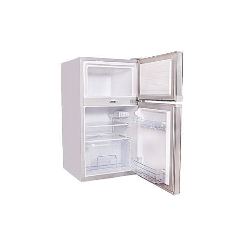ADH Top Mount Freezer Double Door Refrigerator - Siliver