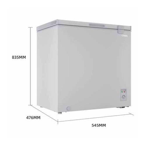 Chiq 260 Litres Chest Freezer &ndash; White.