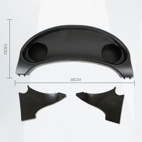 Tray Partition Storage Non Slip Accessories Black