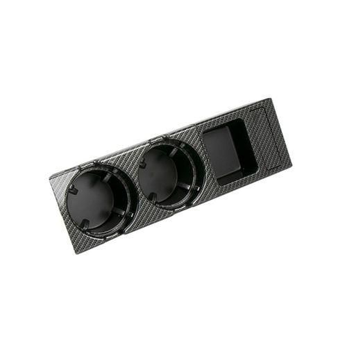 915 Generation Car Center Console Water Cup Holder Teacup Holder Coin Box for 3 Series E46 318 320 325 19982006 51168217853 Carbon