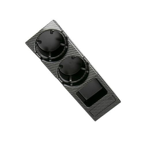 915 Generation Car Center Console Water Cup Holder Teacup Holder Coin Box for 3 Series E46 318 320 325 19982006 51168217853 Carbon
