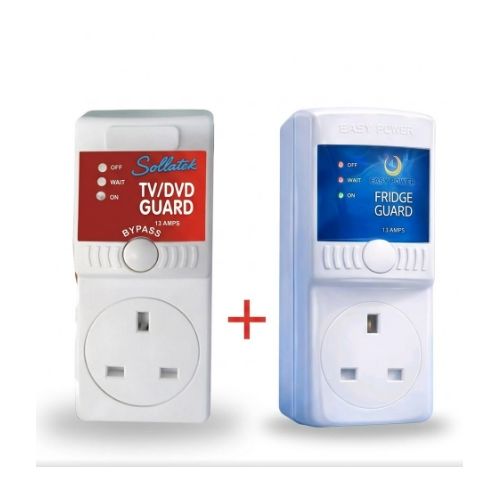 Sollatek Fridge Guard Plus Free Tv Guard - White