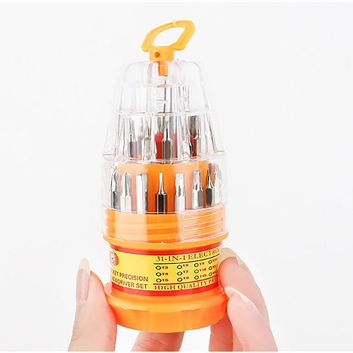 Screwdriver 31 in 1 - Yellow