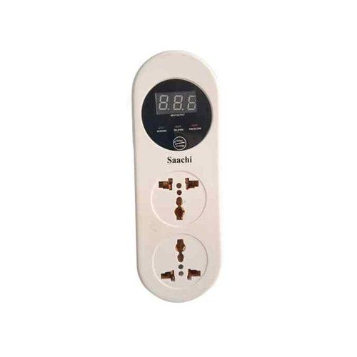 Saachi 15 Amps Voltage/Power Guard (All Electronic Equipment guard) - White(1 YR WRTY)