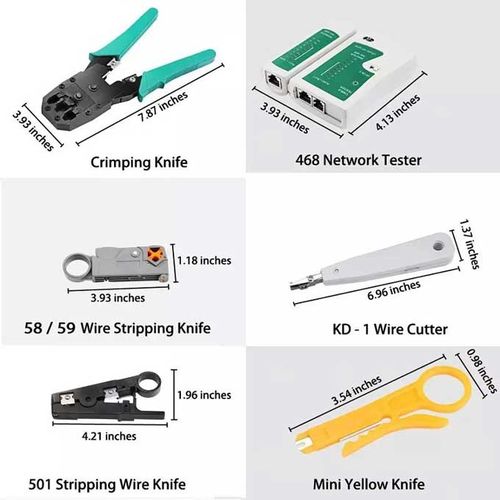 Portable Multifunctional Network Maintenance Kit