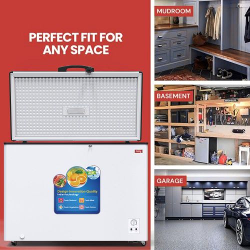 Onida Plus 210L Chest/ Deep Freezer – Dual Grey(2 Yrs WRTY)