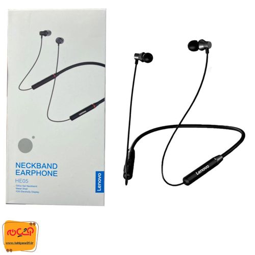 Lenovo Bluetooth Neckband Original-Black/White