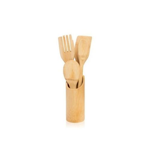Yiwu Wooden Mingling Stick Set - Brown