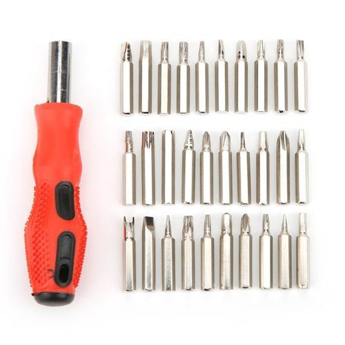 31 in1 Screwdriver Tool Set - Silver