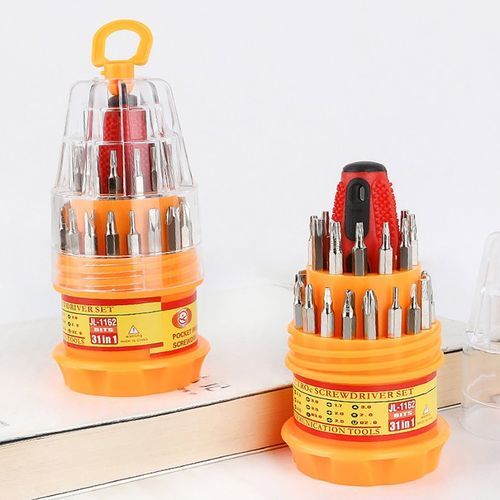 31 in1 Screwdriver Tool Set - Silver