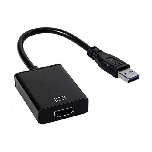 New  USB 3.0 To HDMI Adapter Cable Converter-Black