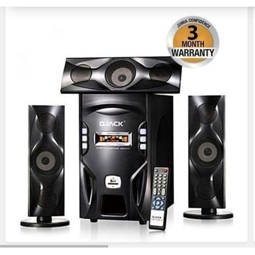 Djack New 2022 Model Bluetooth Speaker Home Theatre System- Black