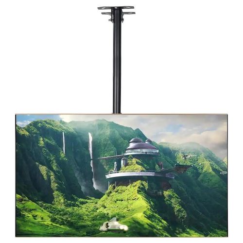 Ceiling TV Mount - 1.8' to 3' Short Pole - Full Motion - Supports Displays 32&rdquo; to 75"