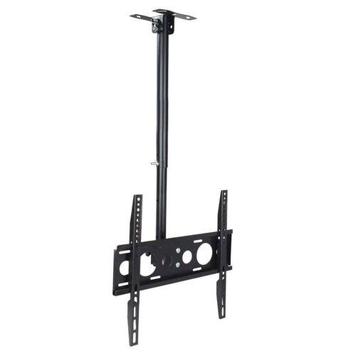 Ceiling TV Mount - 1.8' to 3' Short Pole - Full Motion - Supports Displays 32” to 75