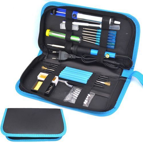 220V 60W Temperature Electric Soldering Iron Kit
