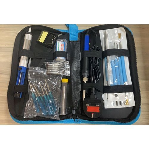 220V 60W Temperature Electric Soldering Iron Kit