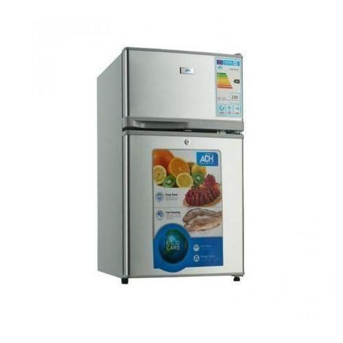 ADH 98 Litres Defrost  Double Door Top Freezer Fridge - Grey