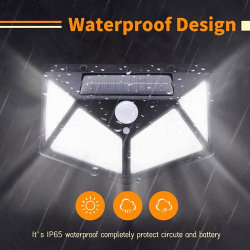 2PCS/LOT Solar LED Outdoor Intelligent Light Controlled Wall Lamp