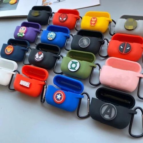 Mechanical Structure Cover For AirPods Pro 2 - Grey