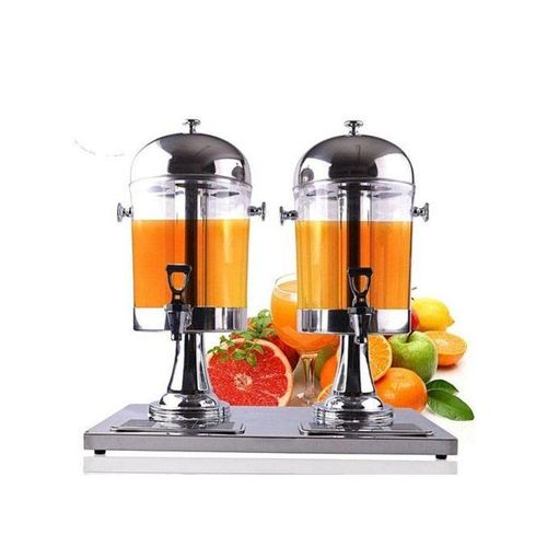 ADH 12 Liters Double Table Juice Dispenser JD-82 - Stainless