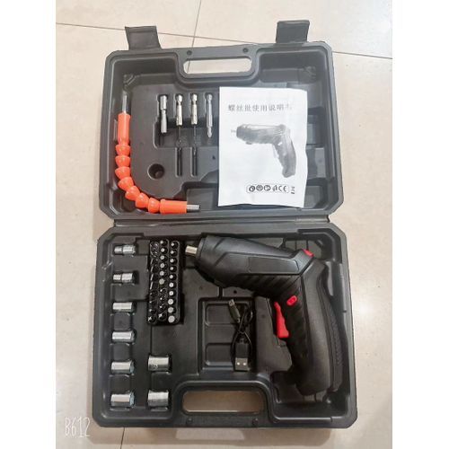 LEQ 3.6V Electric Cordless Screwdriver Household Battery Drill Driver