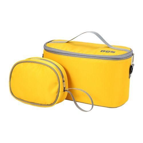 Stroller Bag Smooth Zipper Mummy Bag Mini Diaper Bag For Yellow