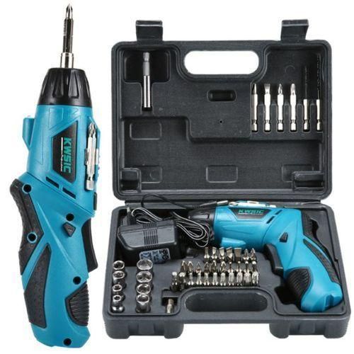 4.8V Rechargeable Cordless Screwdriver Drill Power Tools With Bits