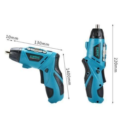4.8V Rechargeable Cordless Screwdriver Drill Power Tools With Bits