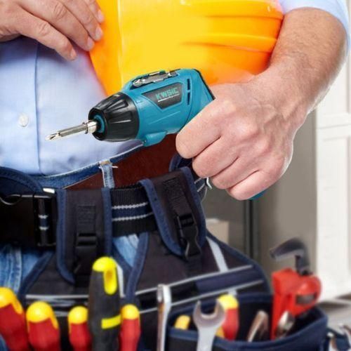 4.8V Rechargeable Cordless Screwdriver Drill Power Tools With Bits