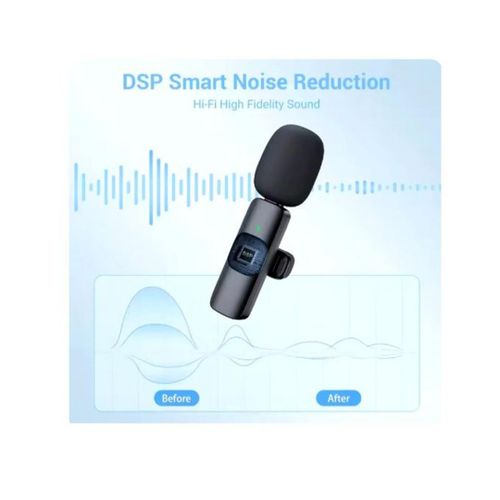 Mini Potable BT Microphone -Black
