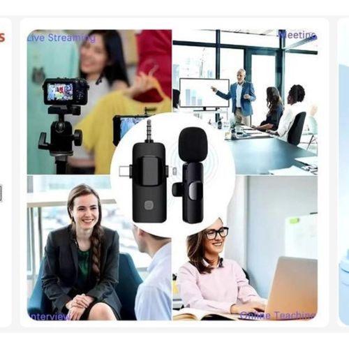 Mini Potable BT Microphone -Black