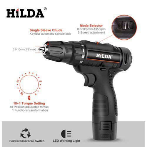 12V Electric Screwdriver Drill Multifunctional