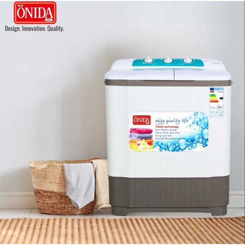 Onida Plus 6kg Twin Tub Washing Machine - White(2 Yrs WRTY)