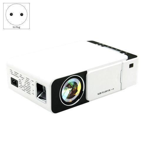 Built-in YouTube APP Mobile Video Projector - White