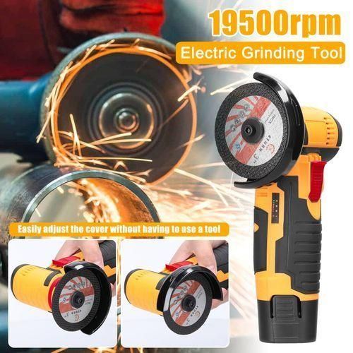 12V 19500rpm Handheld Electric Grinding Tool - UK - Yellow/Black